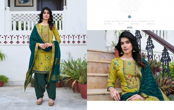 Kalaroop Bandhej Designer Silk Festive Wear Salwar